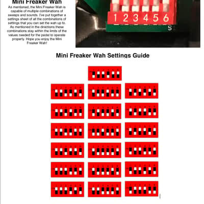 Wilson Effects Mini Freaker Wah image 4