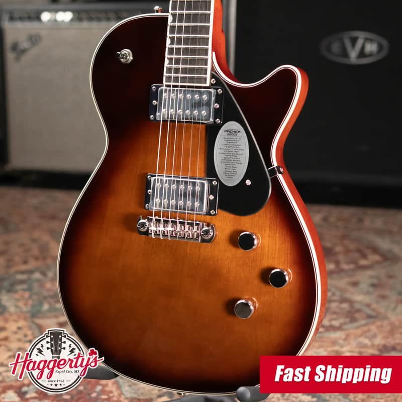 Gretsch Electromatic Premier Jet Electric Guitar - Robusto Burst - Demo image 1