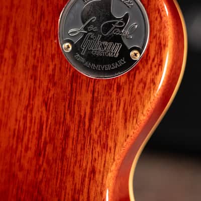 Gibson Custom Shop Les Paul 1958 Historic Collection 70th Anniversary Electric Guitar - Iced Tea Burst with Hardshell Case - Used image 15