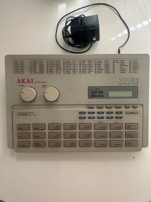 Akai XR10 Drum Machine Sequencer 90’s image 1