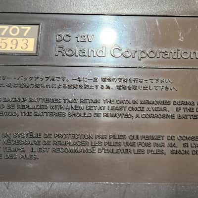 Roland TR707 Drum Machine Sequencer 1985 Japan image 10