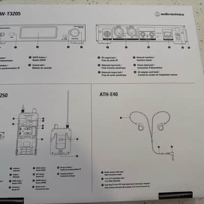 Audio-Technica ATW-3255 3000 Series Wireless In-Ear Monitor System image 4