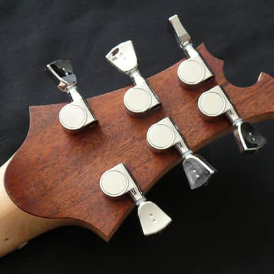 Thomas Cherry Guitar Used Custom Boutique "Jaeloe" style electric guitar. One of a kind. 2025 - Natural bare wood open grained oil finish image 17