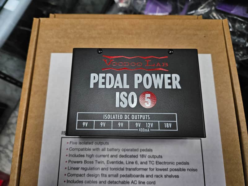 Voodoo Lab Pedal Power ISO 5 | Reverb