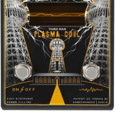 Gamechanger Audio Third Man Records Plasma Coil High Voltage Distortion / Octave Pedal image 3