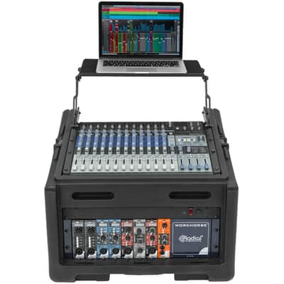 SKB 1SKB-R104W 10 x 4 Rolling Compact Rack Case Rig image 1