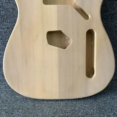Unfinished Telecaster Style Basswood Guitar Body for Right Hand image 4