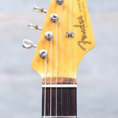 Fender '62 Stratocaster Reissue STD-62 MIJ 3-Color Sunburst El. Guitar w/Case image 7