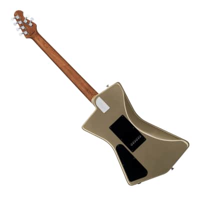 Sterling by Music Man St. Vincent Goldie Electric Guitar, Cashmere image 2