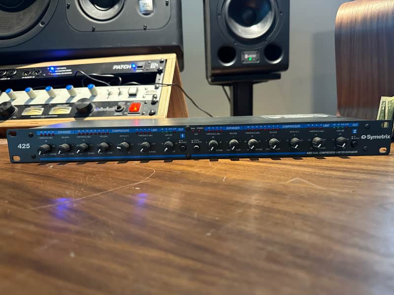 Symetrix 425 Dual Compressor/Limiter/Expander Made In USA image 1