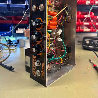 Marla Amplification Charlie Barker Head + T212CB Ext Cab - Coffee Stain Reverb.com Exclusive image 13