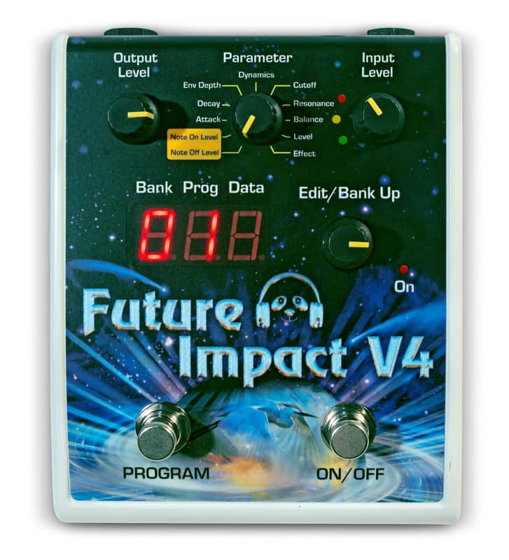 Panda Audio Future Impact V4 Bass/Guitar Synth Pedal image 1