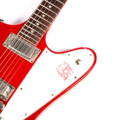 1964 Gibson Firebird Cardinal Red Owned by Brian Setzer image 24