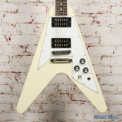 Gibson 70s Flying V - Classic White Electric Guitar image 1