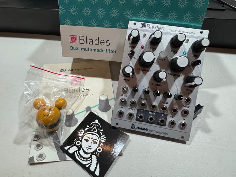Mutable Instruments Blades Dual Multimode Filter 2020 - Present - Silver image 1