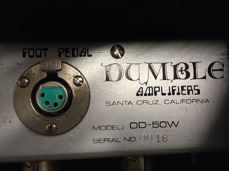 Dumble Overdrive Special OD-50W Electric Guitar Amp w / RARE, Stereo Dumbleator II, Serial #0018 image 1