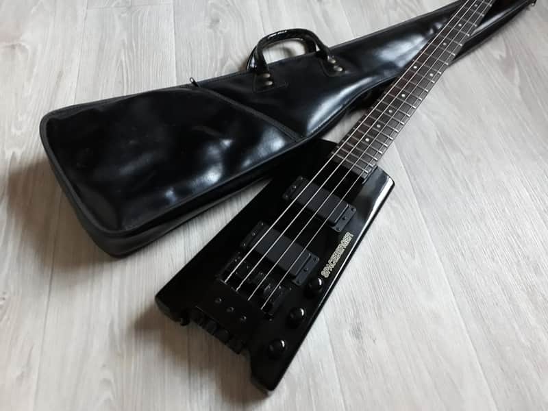 Mavis SPACEBERGER Headless Bass 80s Black | Reverb