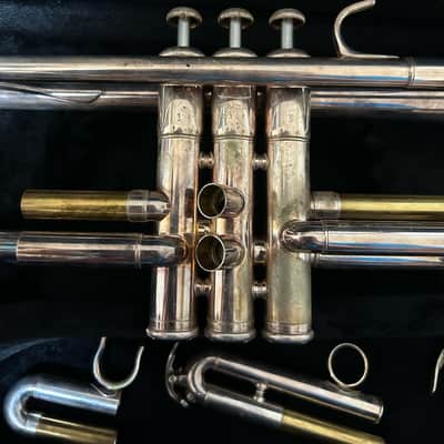 Yamaha YTR-4335GS Intermediate Bb Trumpet 2000s - Silver image 5