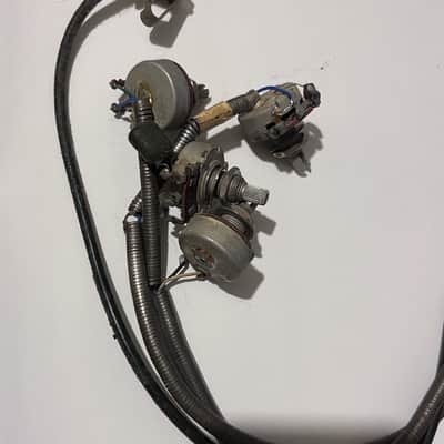 Vintage Harmony Rocket Wiring Harness 2 pickup model 1972 image 2