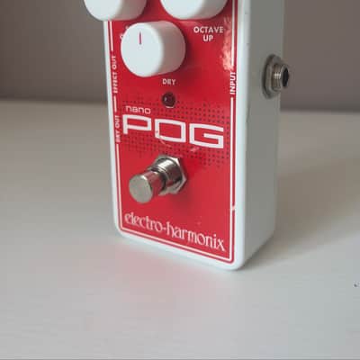 Electro-Harmonix Nano POG Polyphonic Octave Generator 2015 - Present - Red / White image 4