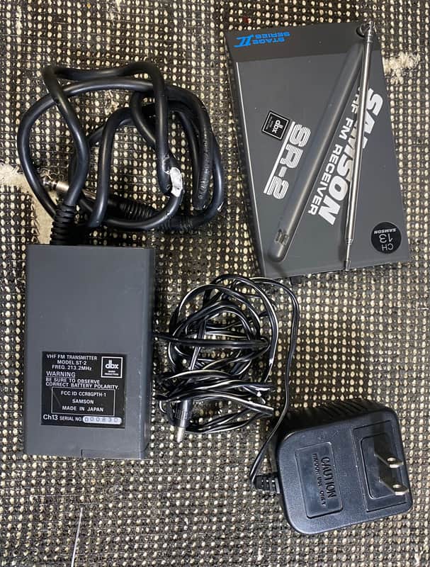 Samson Stage II VHF Wireless System - Includes Original Box! image 1