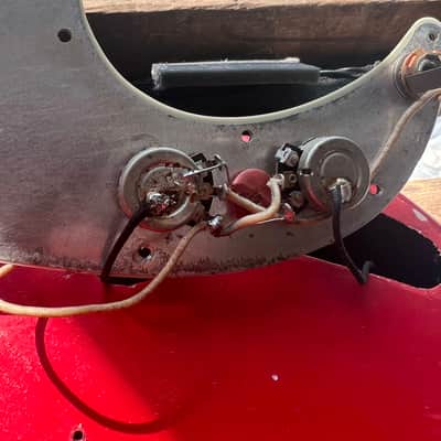 Fender Precision Bass 1962 Fiesta Red image 4