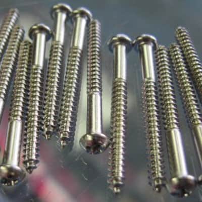 Fender Precision Bass / Jazz Bass Pickup Screws Nickel 0027035049 image 2