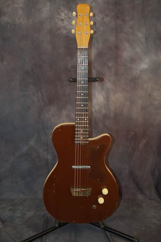 Silvertone by Danelectro Model 1304 Wishbook 1960 Brown Masonite image 1