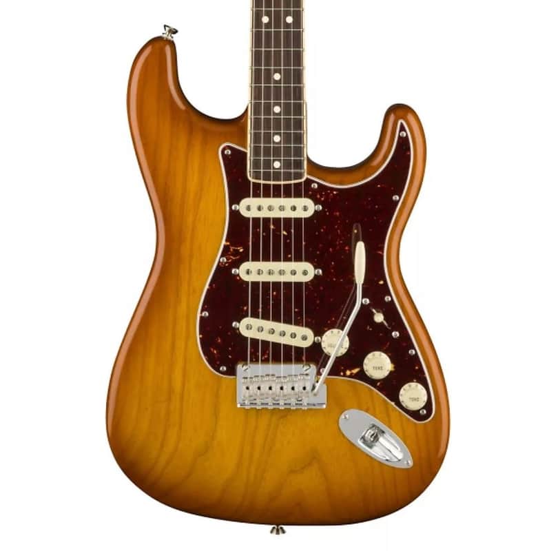 Fender Limited Edition American Professional Channel Bound Ash Stratocaster image 2