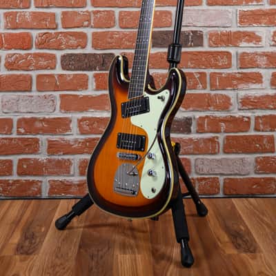 Wilson Bros VM110 The Ventures Model 3-Tone Sunburst 2005 w/Hardshell Case(Owned by Don Wilson of The Ventures) image 5