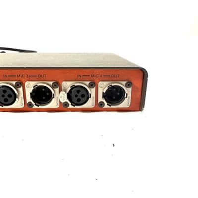 Vintage Crown PH-4 Orange and Black 4 Channel 48v Phantom Power Supply image 4