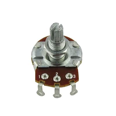 Musiclily Metric Full Size 18mm Split Shaft Linear Taper B500K Guitar Pot Potentiometers (Pack of 2) image 6