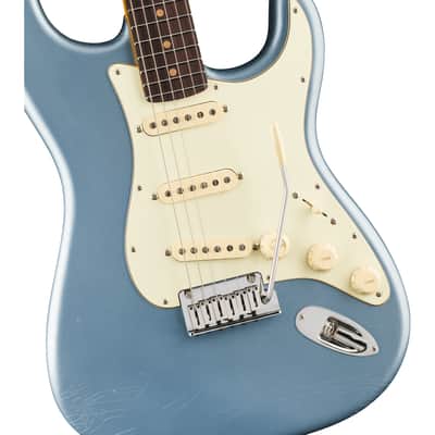 Fender American Ultra Luxe Vintage '60s Stratocaster -  Ice Blue Metallic image 5