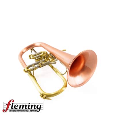 Schilke 1041FLC-L Professional Flugelhorn - Brushed Lacquer with Copper Bell image 17