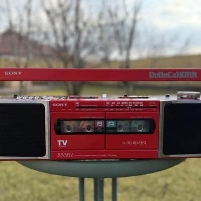 Sony CFS-DW 60 Rare Vintage Boombox Serviced Warranty Built-in Subwoofer image 2