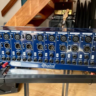 Radial Workhorse Powerhouse 10-Slot Powered 500 Series Rack image 2