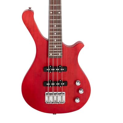🎸SHORT SCALE "Warstick" Style Electric Bass Guitar +Rosewood Fretboard +Cable!🎸 image 5