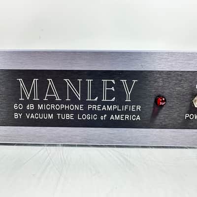 Manley Labs VTL-built 1 1/2U 60dB Reference Mic Preamp (Rare) image 3