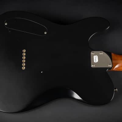 2018 LsL Instruments Baribone Adam Christianson Signature - Black Satin | USA Custom Bariton Telecaster | OHSC image 12