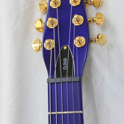 2017 Schecter Cloud Guitar Prince Signature Super Rare Limited Edition Guitar Blue (Metallic Purple) image 12