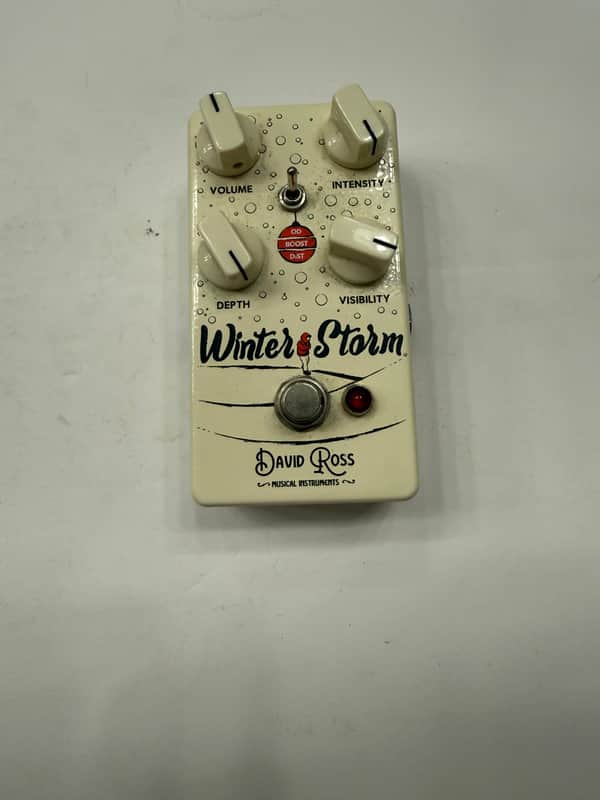 David Ross Musical Instruments Winter Storm Overdrive Boost Distortion Pedal image 1