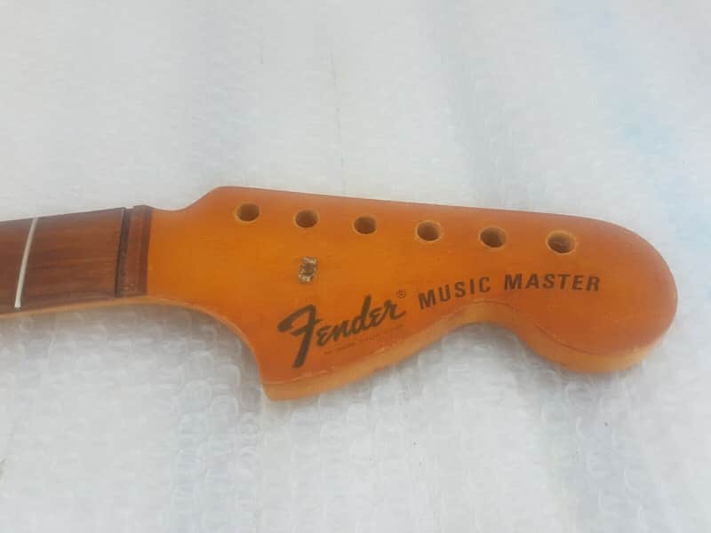 1974 FENDER MUSIC MASTER NECK fits MUSTANG  made in USA image 1