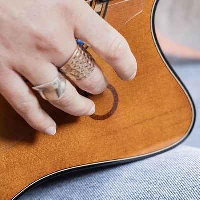 Yamaha TAG3 C SDB - Dreadnought TransAcoustic Guitar - Sand Burst image 6