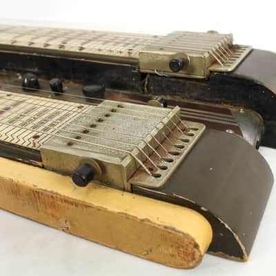 Vintage National Grand Console Model 1050 Double Eight Lap Steel Electric Guitar image 9