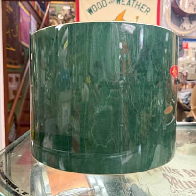 Andante Snare Drum Shell - Green Stain 10x14 image 4
