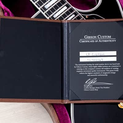 2014 Gibson Custom Shop Les Paul Custom Black Beauty Near-Mint w/ Case, COA, Tags image 20