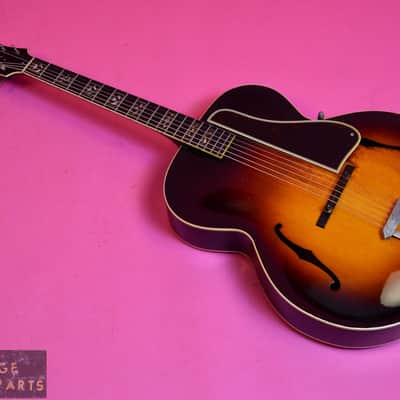 Vintage 1939 Gibson L-7 "Advanced Model"  X-braced, Picture Frame Inlays, Original Case! image 3