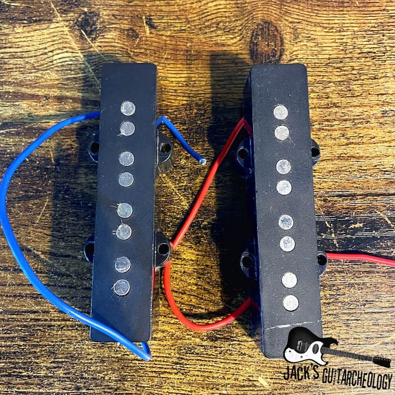Economy Jazz Bass Pickups *USED* (2010s - Black) image 1