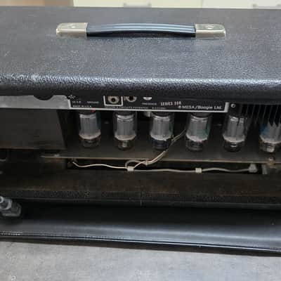 Mesa Boogie Mark IIB Coliseum 300 Series 1980-1983 USA Vintage 180w 180 Watt Simul-Class American Tube Guitar Amplifier Amp Head MK 2 MK2 MKII MKIIB MK2b II B RARE image 6