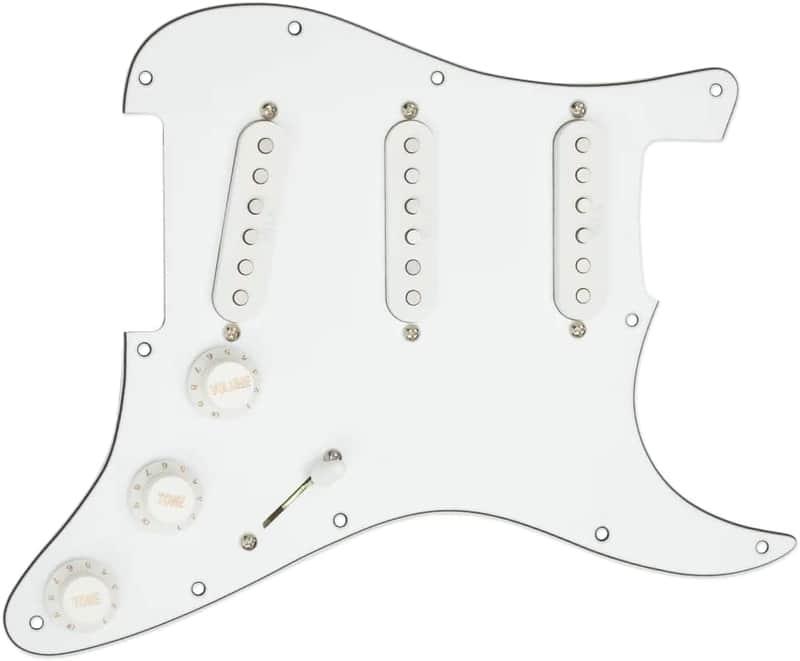 STK-S10PGD-W Humbucker Single Format Plate YJM Fury Pickup for Electric Guitar White image 1